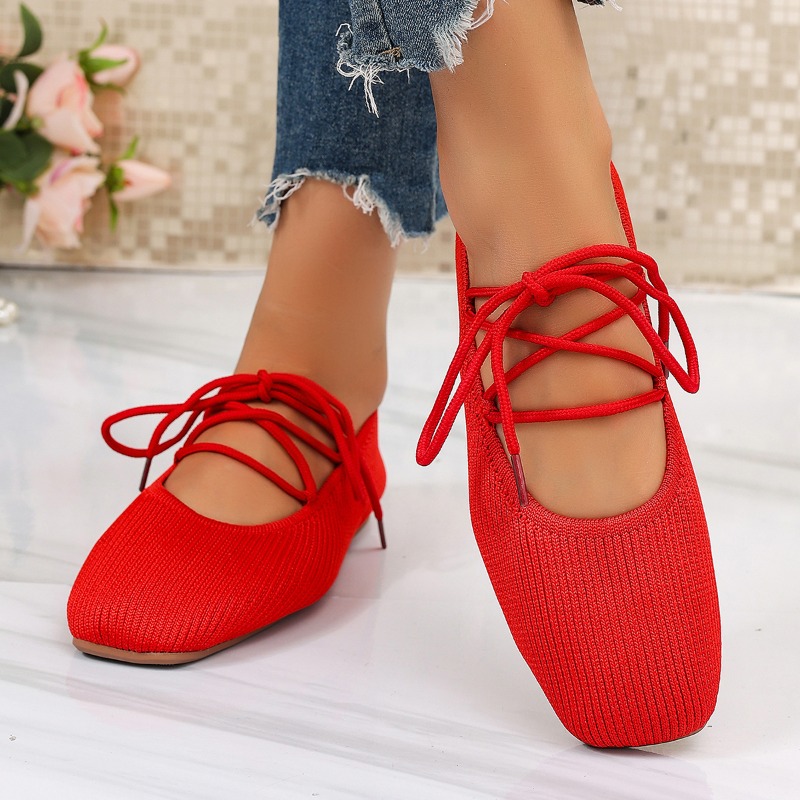 Women Shoes With Heels - French Flat Mary Jane Shoes 2026