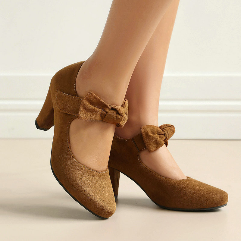 Womens Vintage Bow Mary Jane S - Women'S Xti Shoes ulasan dan harga