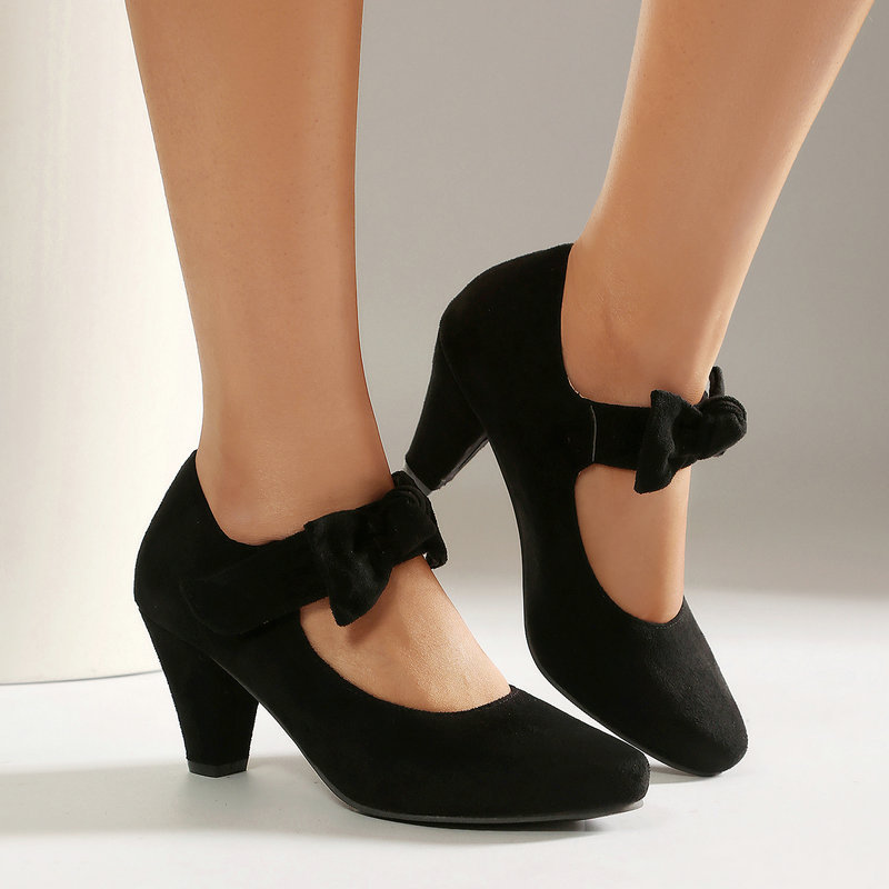 Womens Vintage Bow Mary Jane S - Women'S Xti Shoes ulasan dan harga