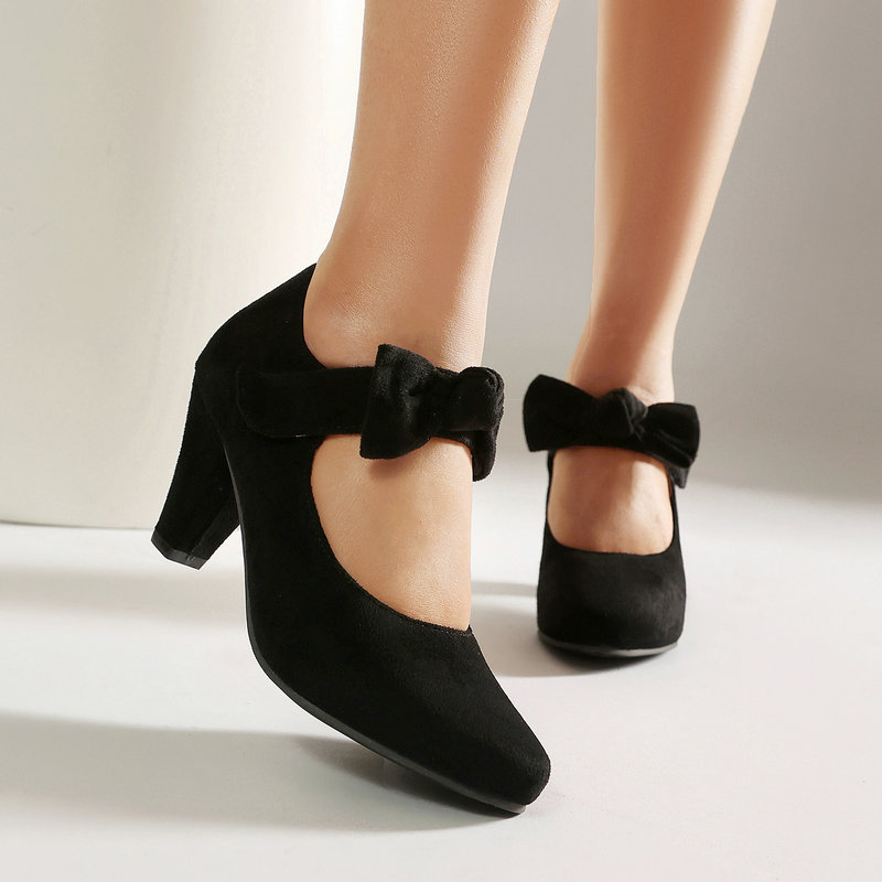 Womens Vintage Bow Mary Jane S - Women'S Xti Shoes ulasan dan harga