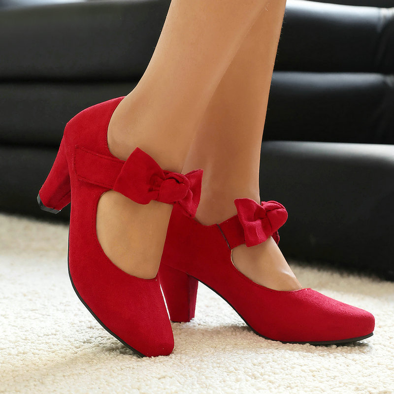 Womens Vintage Bow Mary Jane S - Women'S Xti Shoes ulasan dan harga