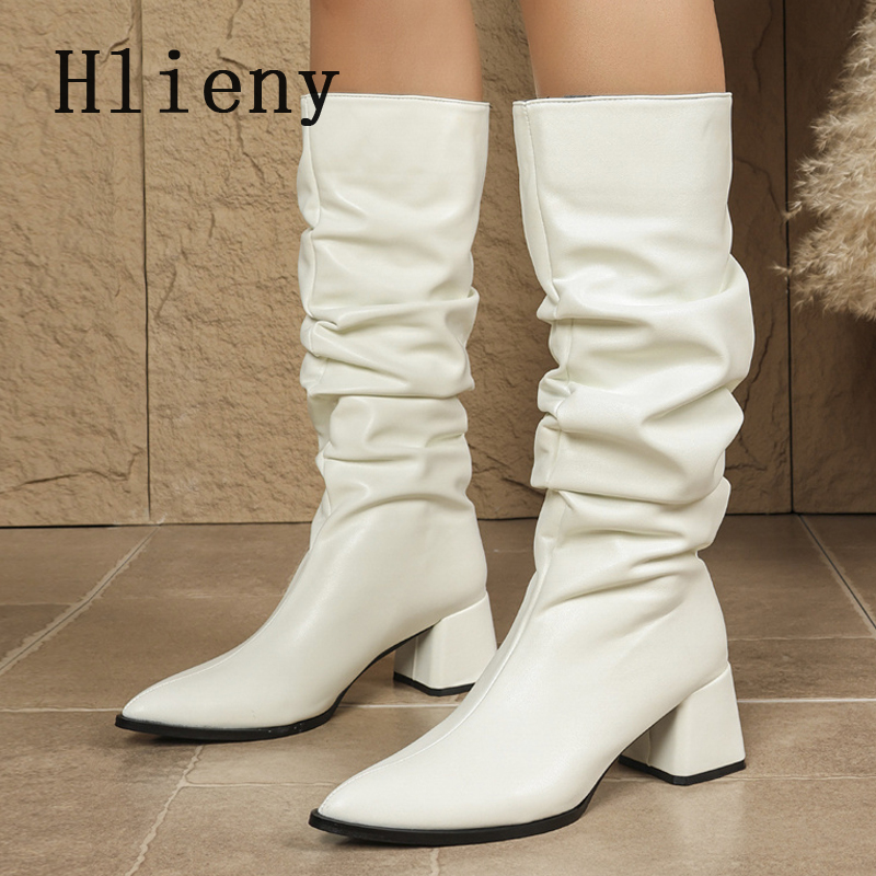 Hlieny Fashion Pleated Leather - Women'S Shoes Size 12 ulasan dan harga