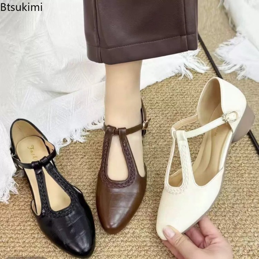 New Summer Women's Retro Hollo - Women Shoes Sandals ulasan dan harga