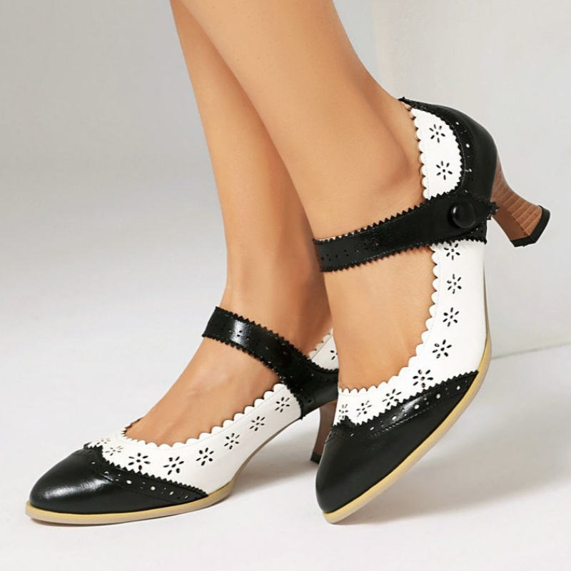 Women Two Tone Mary Jane Pumps - Women'S Xti Shoes ulasan dan harga