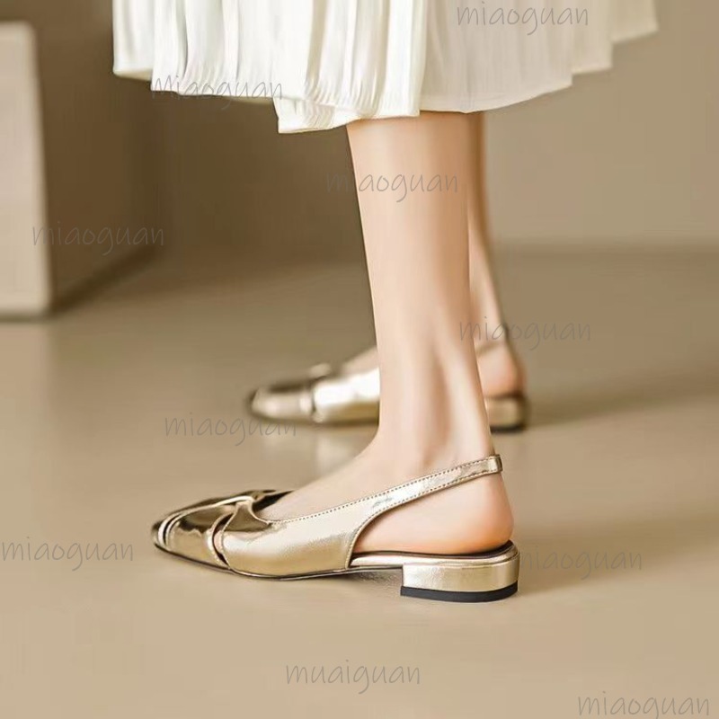 Cover Toe Low Heel Pumps Women - Women Shoes Sandals ulasan dan harga