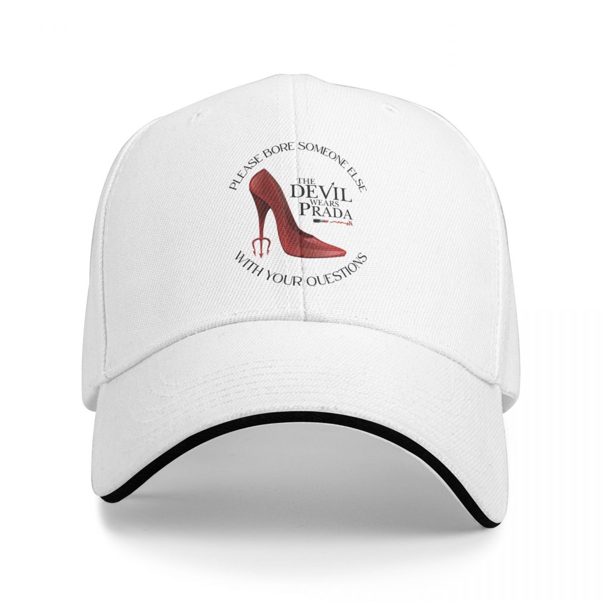 Baseball Caps Red High Heel Sh - Women'S Shoes Prada ulasan dan harga