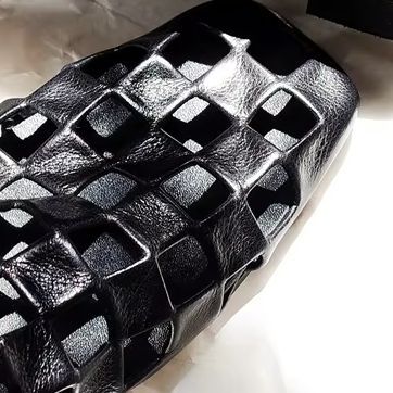 Women Black Caged Flat Sandals - Women Shoes Sandals ulasan dan harga