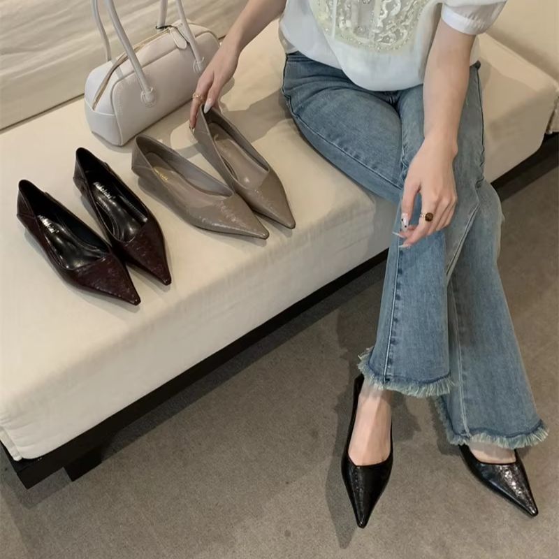 Women Summer Pointed Toe Basic - Women Shoes Sandals ulasan dan harga