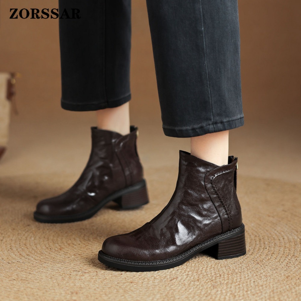 Zorssar Big Size 34-42 Cow Lea - Women'S Shoes Size 12 ulasan dan harga