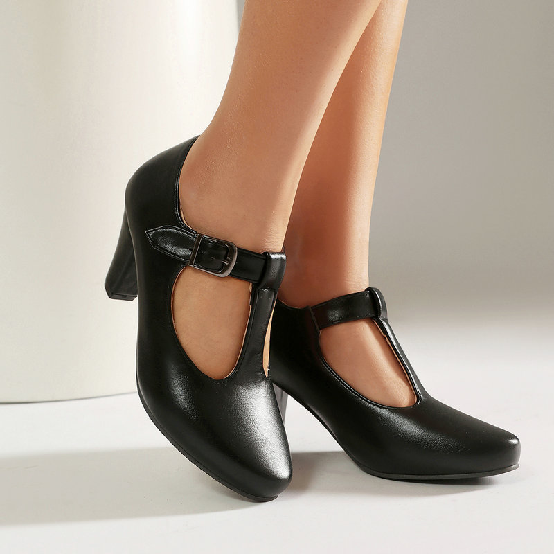 Womens T-Strap Mary Jane Shoes - Women'S Xti Shoes ulasan dan harga