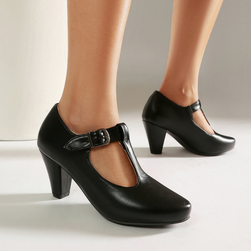 Womens T-Strap Mary Jane Shoes - Women'S Xti Shoes ulasan dan harga