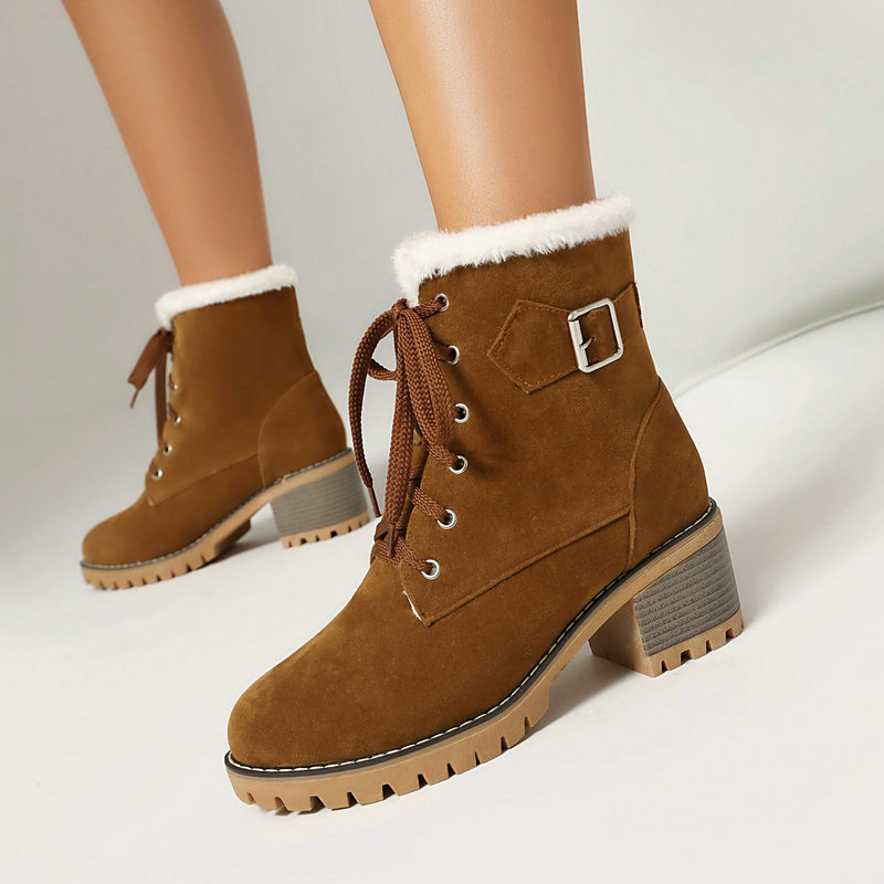 Women Winter Snow Boots Suede  - Women'S Xti Shoes ulasan dan harga