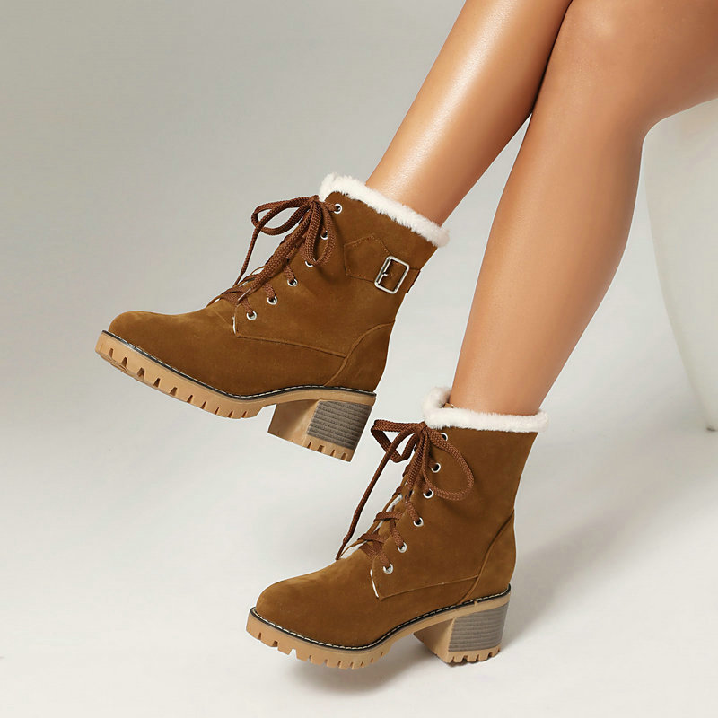 Women Winter Snow Boots Suede  - Women'S Xti Shoes ulasan dan harga
