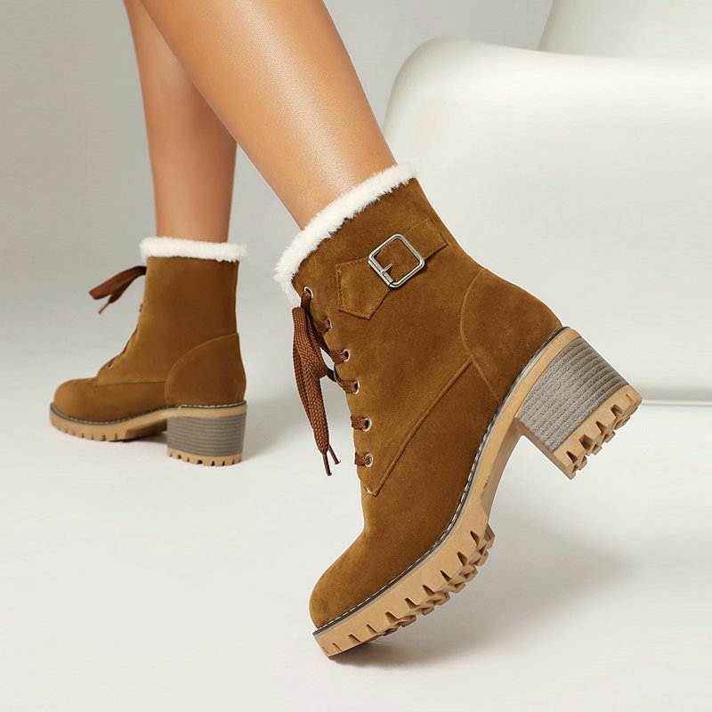 Women Winter Snow Boots Suede  - Women'S Xti Shoes ulasan dan harga