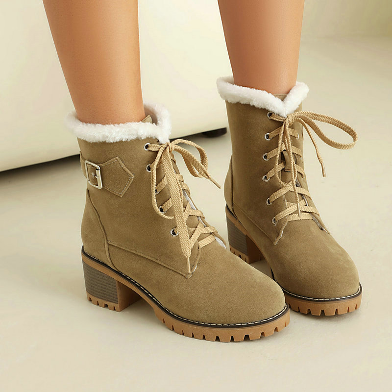 Women Winter Snow Boots Suede  - Women'S Xti Shoes ulasan dan harga