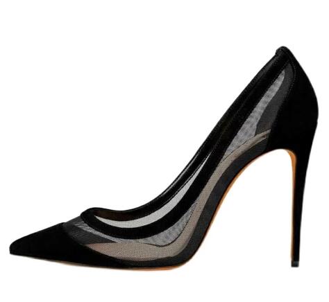 Sexy Nude Pink Black Suede Mes - Women'S Shoes Size 12 ulasan dan harga