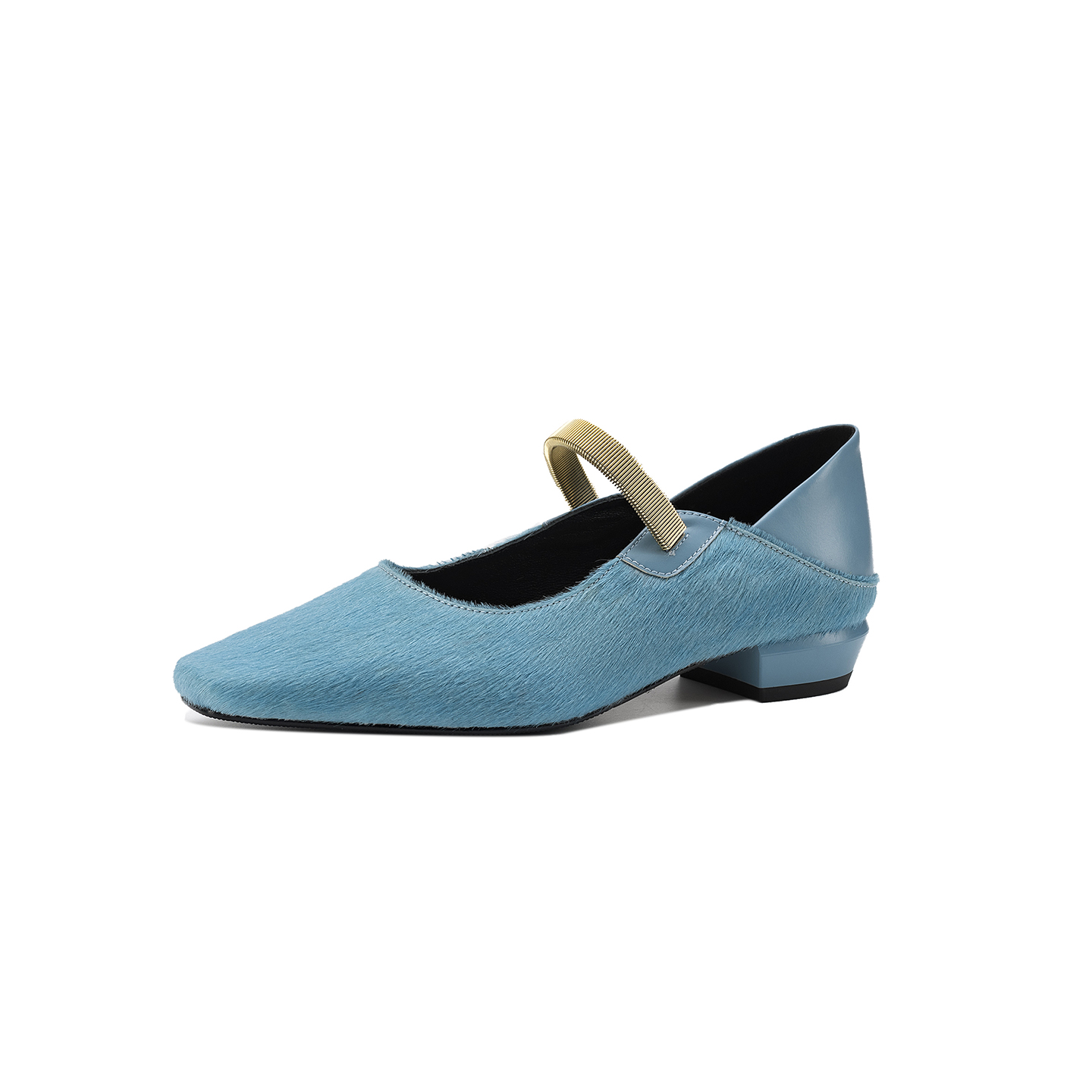 Genuine Leather Horsehair Squa - Women Shoes Sandals ulasan dan harga