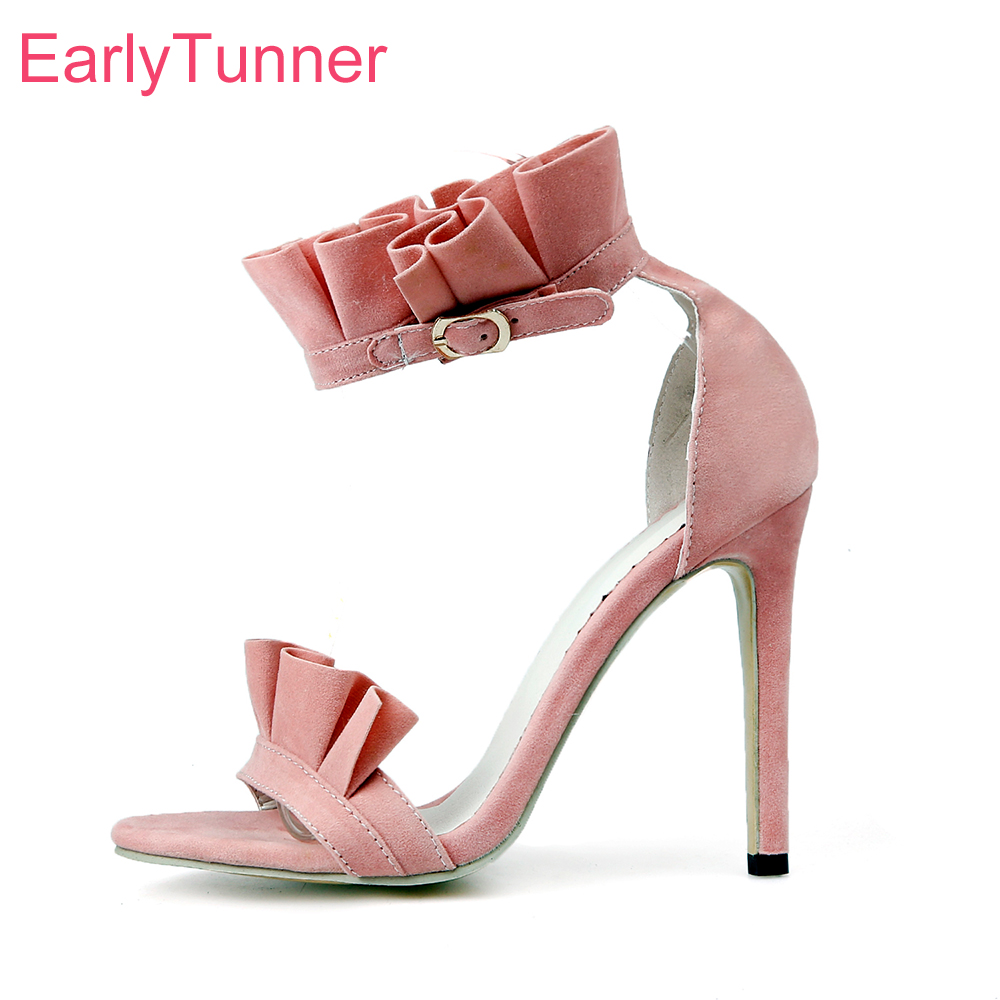 Summer New Pink Fashion Black  - Women'S Shoes Size 12 ulasan dan harga