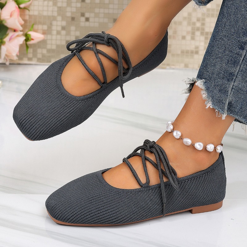 French Flat Mary Jane Shoes 20 - Women Shoes With Heels ulasan dan harga